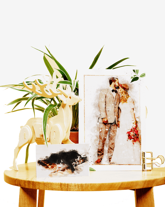 Custom Watercolor Portraits, Shop Li-Jacobs, Team Li-Jacobs