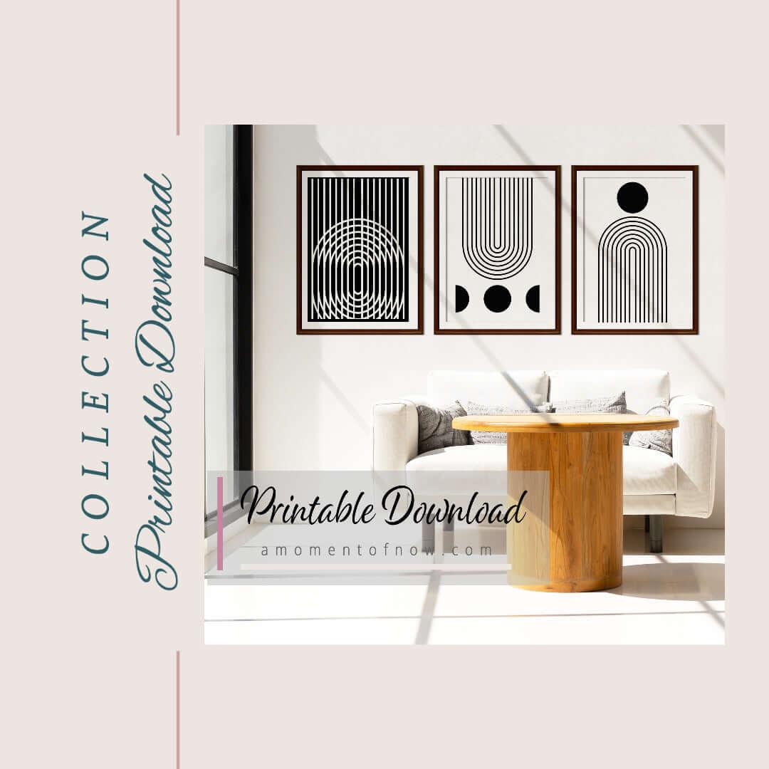 Instantly Elevate Your Home Decor with Printable Wall Art, Postcards and more, A Moment Of Now
