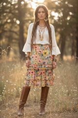 Femme & Floral Skirt