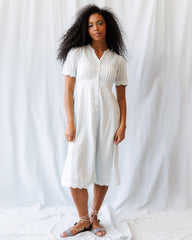 Swiss Dot Scallop Dress | Boutique In USA, Dresses, $ 60.00, A Moment Of Now™