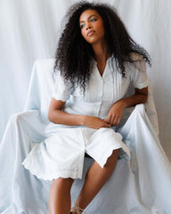 Swiss Dot Scallop Dress | Boutique In USA, Dresses, $ 82.00, A Moment Of Now™