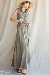 Shirt Style Button Down Maxi Dress - Summer Chic, Dresses, $ 69.95, A Moment Of Now™