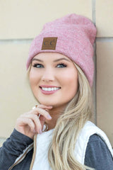 CC Heathered Boyfriend Beanie Hat | Cozy & Trendy, Beanies, $ 50.95, A Moment Of Now™