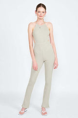 Halter Neck Jumpsuit with Open Back, Jumpsuits & Rompers, $ 92.95, A Moment Of Now™
