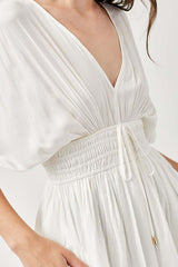 Smocked Waist with Tassel Strap Mini Dress, Dresses, $ 70.95, A Moment Of Now™