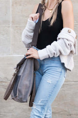 Urban Colorblock Messenger Bag - Chic & Functional, Handbags, $ 75.95, A Moment Of Now™