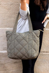 Puffy Quilted Tote Shoulder Bag - Fashion Meets Function, Shoulder Bags, $ 53.95, A Moment Of Now™