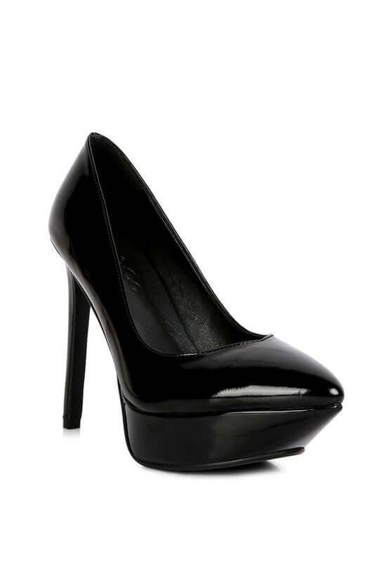 Rothko Black Patent Stiletto Heels Pumps, Heels, $ 89.00, A Moment Of Now™