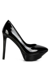 Rothko Black Patent Stiletto Heels Pumps, Heels, $ 89.00, A Moment Of Now™