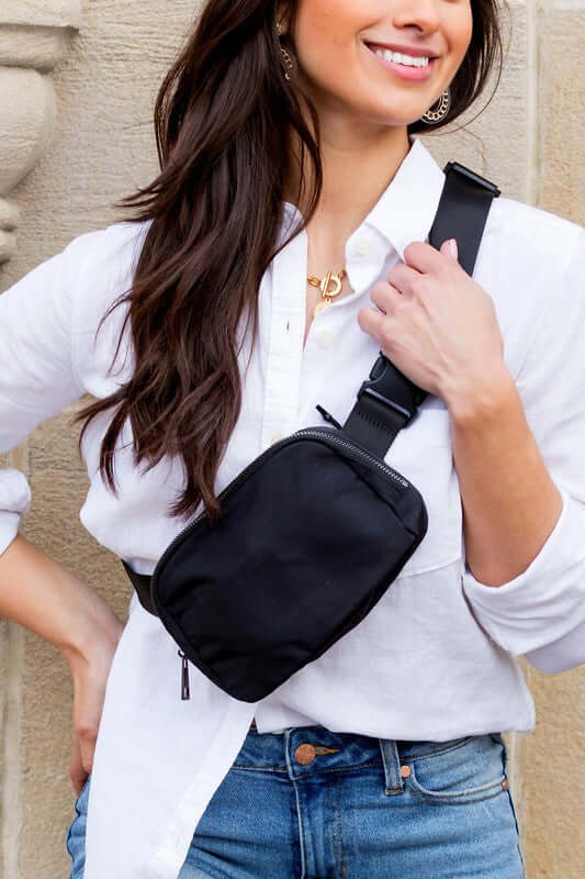 Roam Nylon Belt Sling Bag - Adventure Anywhere!, Sling Bags, $ 48.95, A Moment Of Now™