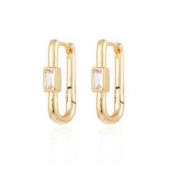Kensy Rectangular Statement Earrings - Chic Elegance, Earrings, $ 23.95, A Moment Of Now™