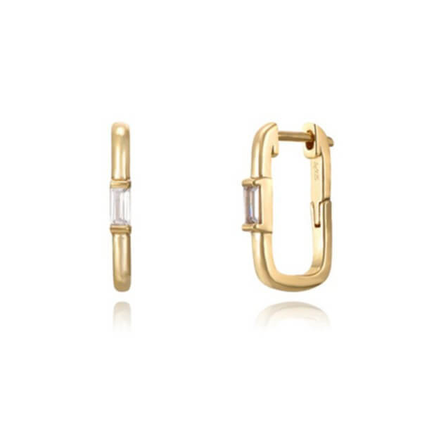 Kensy Rectangular Statement Earrings - Chic Elegance, Earrings, $ 23.95, A Moment Of Now™