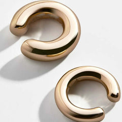 Tommy Gold Plated Ear Cuffs - Chic Fashion Jewelry, Earrings, $ 46.95, A Moment Of Now™