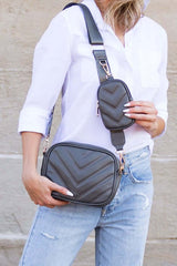 Elsie Quilted Crossbody & Mini Coin Purse, Crossbody Bags, $ 58.95, A Moment Of Now™
