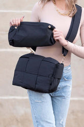 Romy Fold-Over Puffer Crossbody Bag Plus Pouch, Crossbody Bags, $ 59.00, A Moment Of Now™