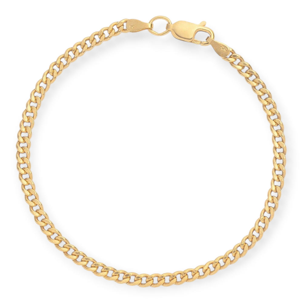 Gabi Curb Bracelet | 14K Gold Filled Chain, Bracelets, $ 78.00, A Moment Of Now™