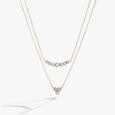 Double-Layer Crystal Necklace | Boutique In USA, Necklaces, $ 44.90, A Moment Of Now™