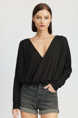 Dolman Twist Front Long Sleeve Top - Bold Style, Tops, $ 55.95, A Moment Of Now™