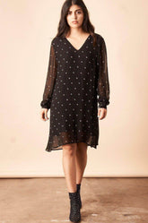 Baby Cacti Shift Dress in Black + Cream | Boutique In USA, Dresses, $ 165.00, A Moment Of Now™