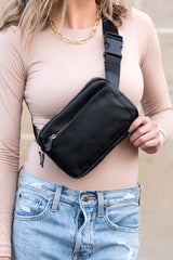 Presly Vegan Leather Everywhere Sling Belt Bag, Belt Bags, $ 61.95, A Moment Of Now™