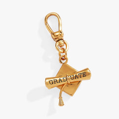 Graduation Cap Fob Clip Bag Charm, Charms & Pendants, $ 18.00, A Moment Of Now™
