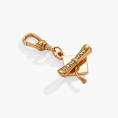 Graduation Cap Fob Clip Bag Charm, Charms & Pendants, $ 18.00, A Moment Of Now™