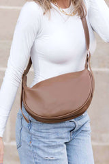Millie Vegan Leather Crescent Sling Crossbody Bag, Sling Bags, $ 51.95, A Moment Of Now™