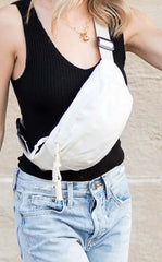 Marisa Nylon Crescent Sling Belt Bum Fanny Bag, Sling Bags, $ 52.95, A Moment Of Now™