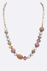 Celeste Beaded Collar Necklace - Elevate Your Style, Necklaces, $ 28.95, A Moment Of Now™
