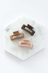 Mini Box Hair Claw Set of 3 Pack - Stylish Hold, Hair Claws, $ 26.95, A Moment Of Now™