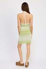 Glitter Yard Halter Dress with Back Tie | Shine Bright, Dresses, $ 49.95, A Moment Of Now™