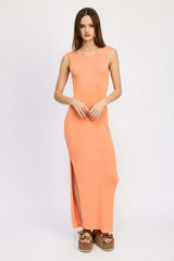 Chic Crochet Maxi Dress with Back Tie Detail, Dresses, $ 65.95, A Moment Of Now™