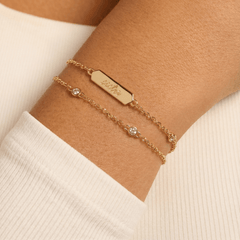 Sister Infinity Chain Double Strand Bracelet | Boutique In USA, Bracelets, $ 38.00, A Moment Of Now™