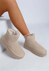 Holias Chunky Heeled Snow Boots for Winter Style, Boots, $ 79.00, A Moment Of Now™