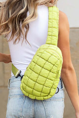 Skyler Quilted Puffer Sling Crossbody Bag, Crossbody Bags, $ 42.00, A Moment Of Now™