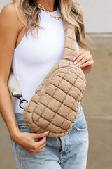 Skyler Quilted Puffer Sling Crossbody Bag, Crossbody Bags, $ 42.00, A Moment Of Now™