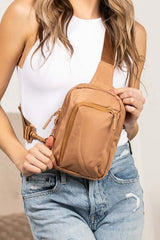 Kira Essential Nylon Crossbody - Style & Durability, Crossbody Bags, $ 30.00, A Moment Of Now™
