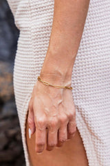 18K Stainless Steel Non Tarnish Paperclip Bracelet, Bracelets, $ 18.00, A Moment Of Now™