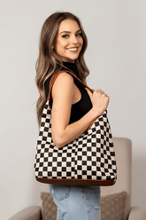Celine Mixed Media Hobo Bag