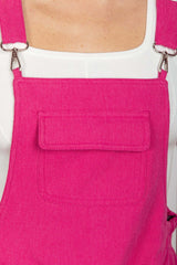 Fuchsia Adjustable Suspender Overalls with Pockets, Overalls, $ 39.00, A Moment Of Now™