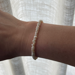 Freshwater Pearl Bracelet | 14K Gold Filled Stretch, Bracelets, $ 54.00, A Moment Of Now™