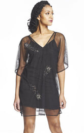 Beaded Peacock Deep V Caftan | Boutique In USA, Dresses, $ 120.00, A Moment Of Now™