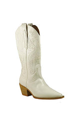 Hanan Embroidery Western Cowboy Boots - Stylish Flair, Western Boots, $ 80.95, A Moment Of Now™