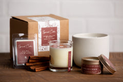 Spiced Cider Cement Candle