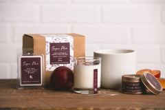 Sugar Plum Cement Candle