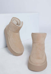 Holias Chunky Heeled Snow Boots for Winter Style, Boots, $ 79.00, A Moment Of Now™