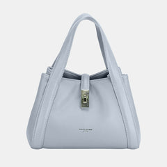David Jones PU Leather Bucket Tote Bag - Stylish & Versatile, Totes, $ 45.00, A Moment Of Now™
