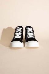 Black Crayon G Urban Lace Up Canvas Sneakers, Sneakers, $ 38.95, A Moment Of Now™
