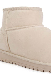 Vesper High Ankle Flat Winter Boots - Trendy & Cozy, Boots, $ 59.00, A Moment Of Now™