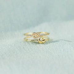 EmberBind Knot Ring | Boutique In USA, Rings, $ 27.79, A Moment Of Now™